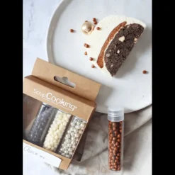 Discount SCRAPCOOKING 4 Décors Billes Chocolat et Or 38 g