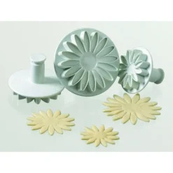 New MALLARD FERRIERE 3 Emporte-Pièces Tournesol à Poussoir