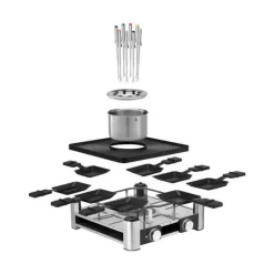 Hot WMF Appareil à Raclette & Fondue Station Gourmet Lumero