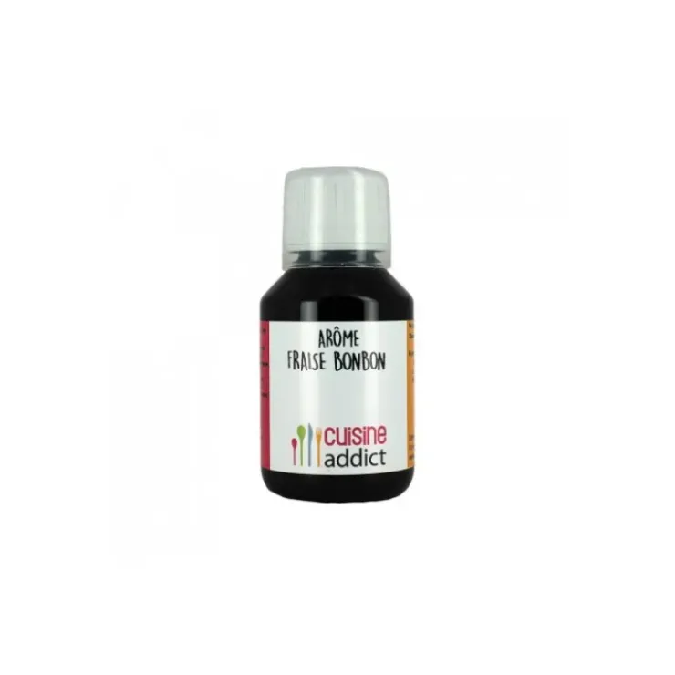 Outlet CUISINEADDICT Arôme Alimentaire Fraise Bonbon 115 ml