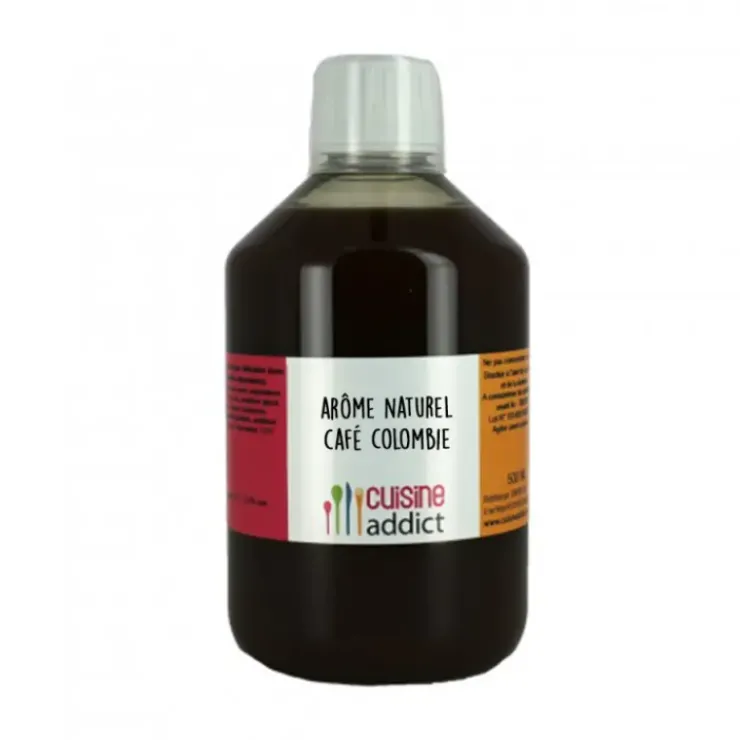 Sale CUISINEADDICT Arôme Alimentaire Naturel Café Colombie 500ml