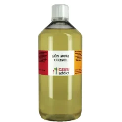 Outlet CUISINEADDICT Arôme Alimentaire Naturel Citronnelle 1 L