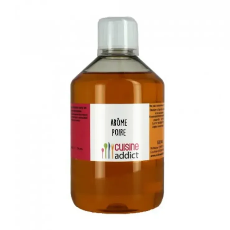 Sale CUISINEADDICT Arôme Alimentaire Naturel Poire 500 ml