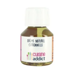 Sale CUISINEADDICT Arôme Alimentaire Naturel Citronnelle 58 ml