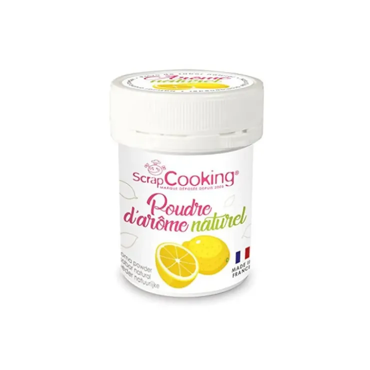 Clearance SCRAPCOOKING Arôme Naturel en Poudre Citron 15 g