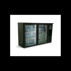 GAMKO Arrière Bar Réfrigéré Ecoline 333 L 2 Portes Vitrées