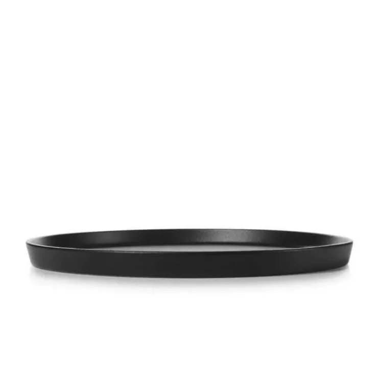 Discount REVOL Assiette Plate Porcelaine Noire 28 cm Adélie