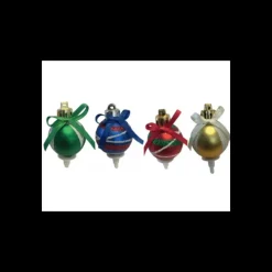 Clearance CUISINEADDICT Assortiment Décors Bûche Boule de Noël avec Ruban (x50)