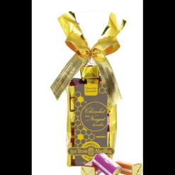 New CUISINEADDICT Assortiment de Chocolats au Nougat Tendre 150 g Les Trois Abeilles