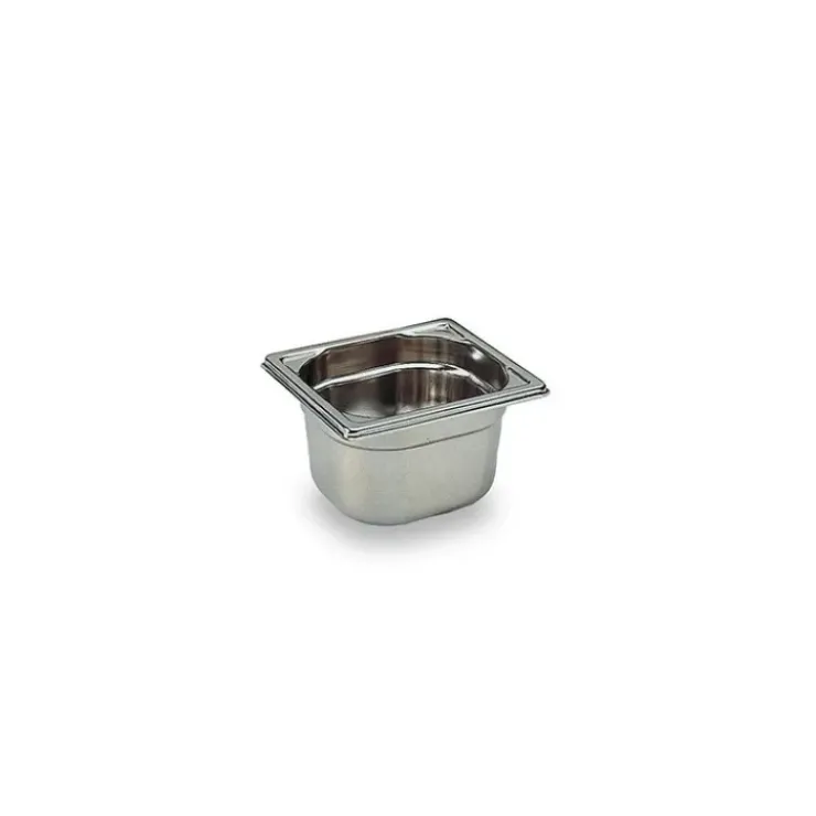 Clearance MATFER Bac Gastronorme Inox GN 1/6 H 6.5cm Bourgeat
