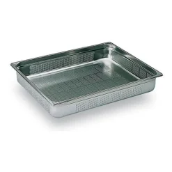 New MATFER Bac Gastronorme Perforé GN 2/1 H 6.5cm Bourgeat