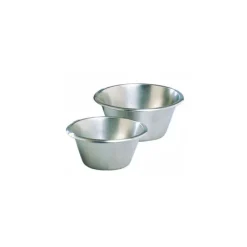 Best MATFER Bassine Pâtissière Ø 28 cm fond plat inox