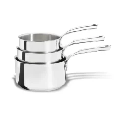 Sale DE BUYER Batterie Cuisine Induction Casserole Inox Ø 16-18-20 cm Milady
