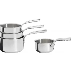 Sale DE BUYER Batterie Cuisine Induction Casserole Inox Ø 14-16-18-20 cm Milady