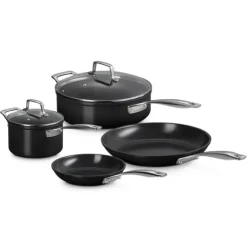 Discount LE CREUSET Batterie de Cuisine 4 Pièces Essentiel Céramique