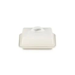 Best LE CREUSET BeurrierCéramique avec Couvercle Meringue