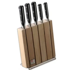 Hot SABATIER TROMPETTE Bloc à Couteaux + 5 Couteaux Richardson