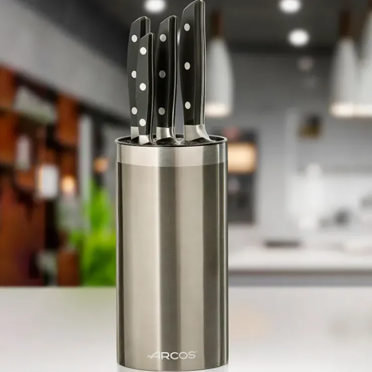 Discount ARCOS Bloc à Couteaux Universel Inox