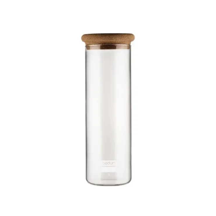Sale BODUM Bocal en Verre 1,9 L Bouchon en liège Yohki