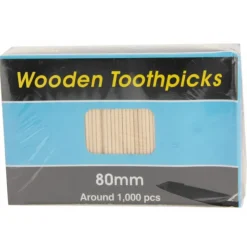 New MATFER Boite de 1000 piques 2 pointes - 80 mm