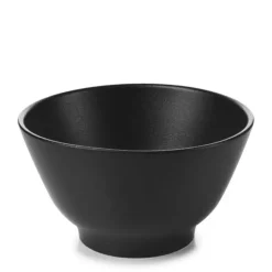 Outlet REVOL Bol en Porcelaine Noir 55 cl Adélie