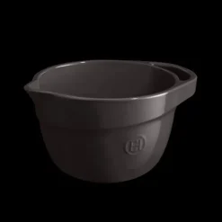 EMILE HENRY Bol Pâtissier en Céramique 2,5 L Fusain