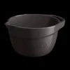 EMILE HENRY Bol Pâtissier en Céramique 3,5 L Fusain