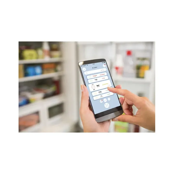 MASTRAD Boîte de Conservation Connectée avec Compartiments 1,45 L Bleu Stor'eat