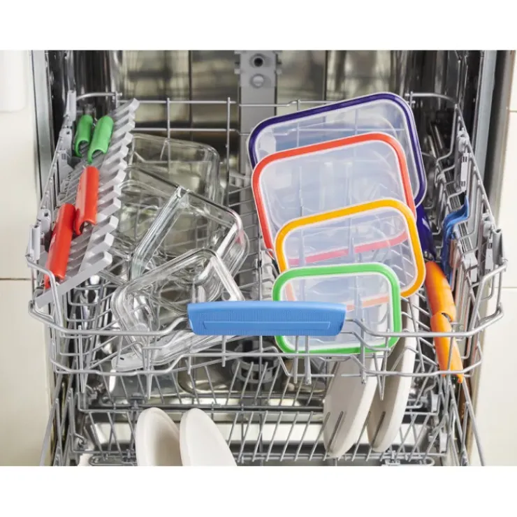 MASTRAD Boîte de Conservation Connectée avec Compartiments 1,45 L Bleu Stor'eat