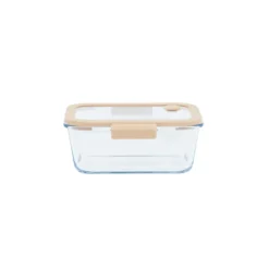 New PEBBLY Boîte de Conservation en Verre Sous-Vide 460 ml