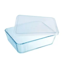 Discount PYREX Boîte de Conservation en Verre Rectangulaire 25 x 20 cm 2,6 L Cook & Store