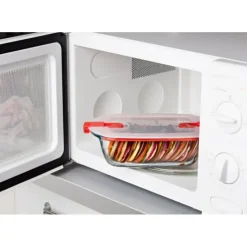 Outlet PYREX Boîte de Conservation en Verre Rectangulaire 28 x 20 cm 2,5 L Cook & Heat