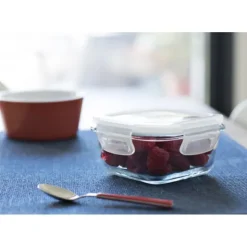 Outlet PEBBLY Boîte de Conservation en Verre Carré 320 ml