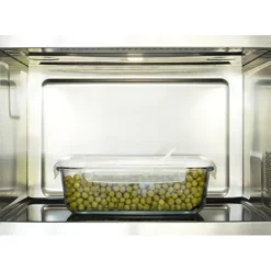 PEBBLY Boîte de Conservation en Verre Rectangle 1,5 L