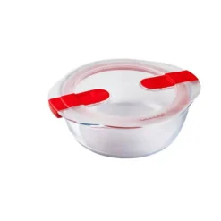 Outlet PYREX Boîte de Conservation en Verre Ronde 26 cm 2,3 L Cook & Heat