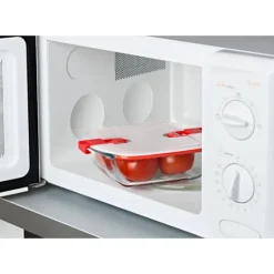 Clearance PYREX Boîte de Conservation en Verre Carrée 25 x 22 cm 2,2 L Cook & Heat