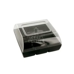 New GATODECO Boîte Noire pour 6 Macarons Gatodéco