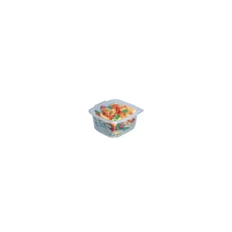Discount CUISINEADDICT Boîte Plastique avec Couvercle 500 ml 14,2 x 12,3 cm x H 8,8 cm (x50) Ondipack