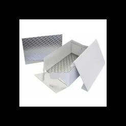 Online PME Boîte Pâtissière avec Support à Gâteau Rectangulaire 38 x 27,8 cm