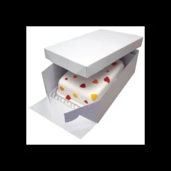 Online PME Boîte Pâtissière avec Support à Gâteau Rectangulaire 38 x 27,8 cm