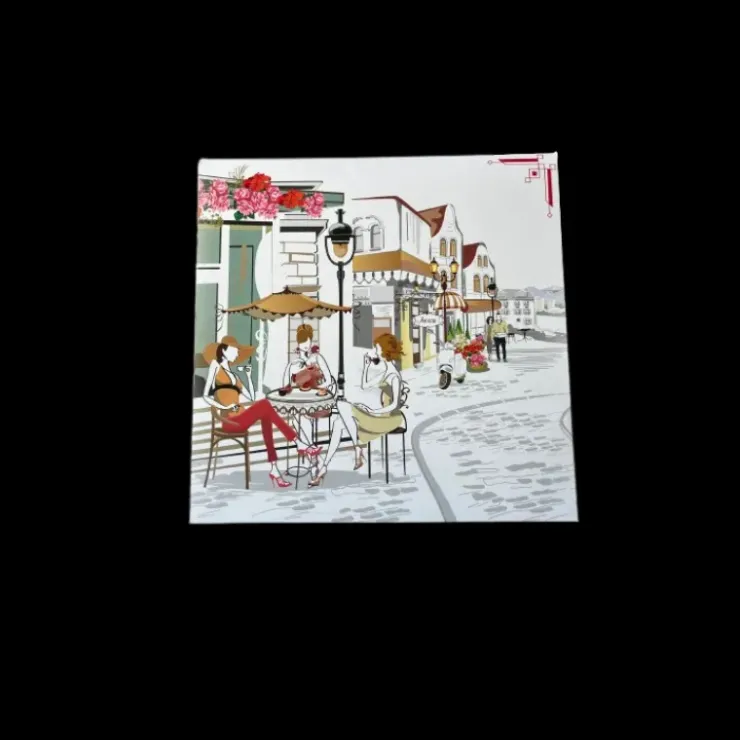 New CUISINEADDICT Boîte pâtissière Balade Gourmande - 28 x H 8 cm - (x50)