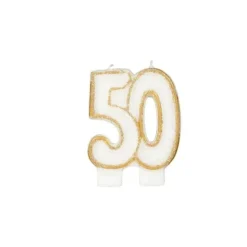 Outlet GATODECO Bougie Anniversaire 50 ans Gatodéco