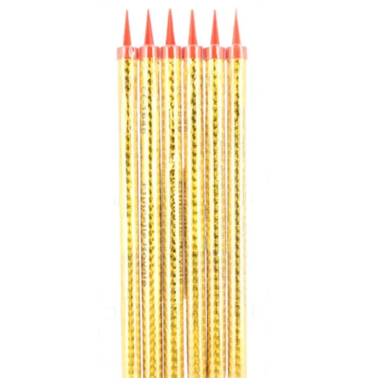 Clearance CUISINEADDICT Bougie fontaine étincelles 75 secondes (x6)