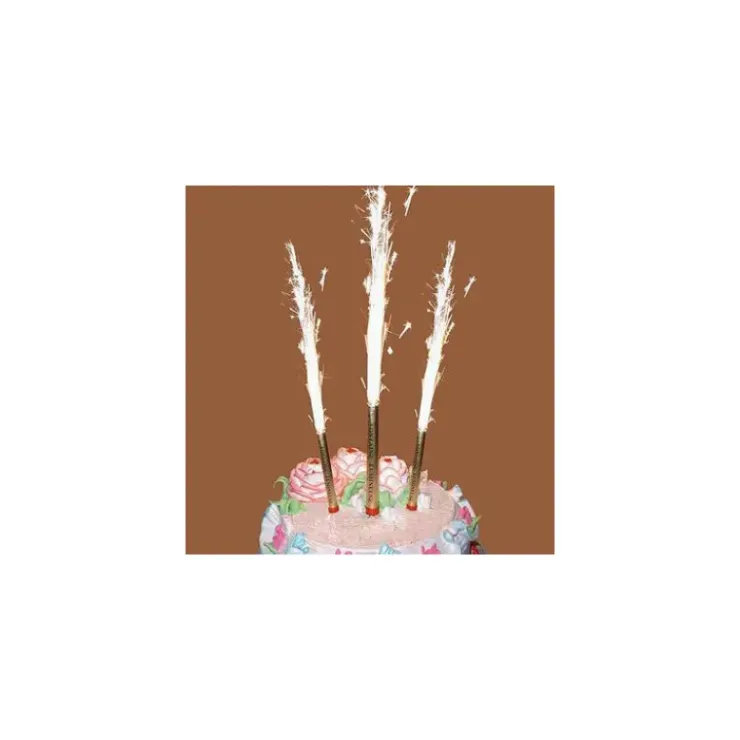 Clearance CUISINEADDICT Bougie fontaine étincelles 75 secondes (x6)