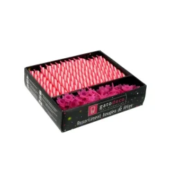 Discount GATODECO Bougies Roses avec Supports (x70) Gatodéco