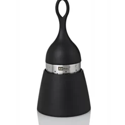 Online ADHOC Boule à Thé avec Support Noir Ø 4 cm x H 12,5 cm