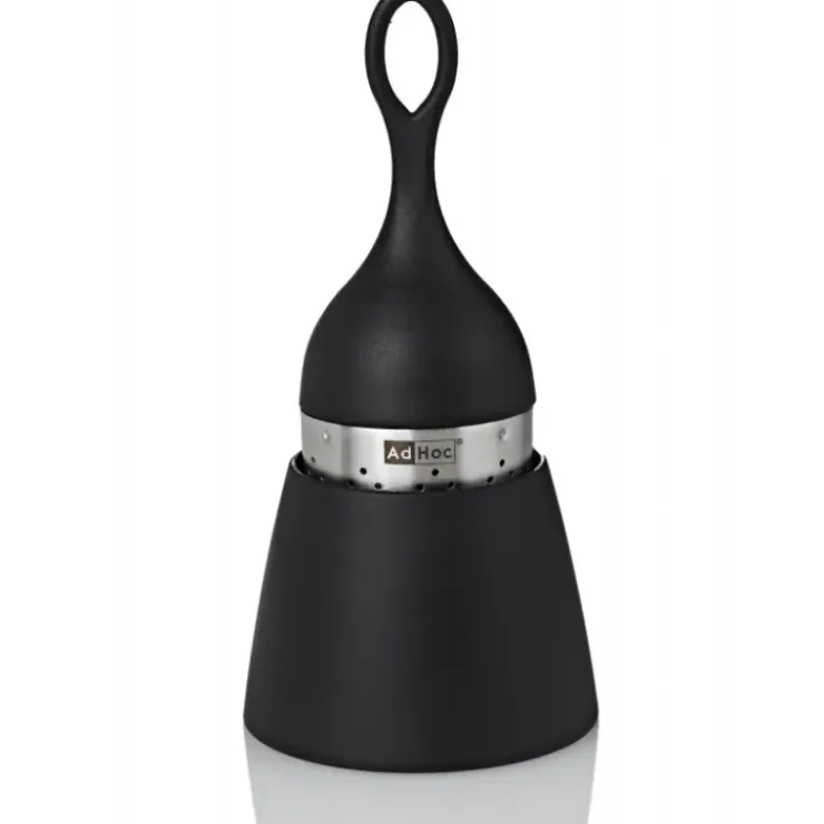 Online ADHOC Boule à Thé avec Support Noir Ø 4 cm x H 12,5 cm