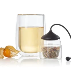 Outlet ADHOC Boule à Thé en Verre Transparent 3,7 x 6 cm