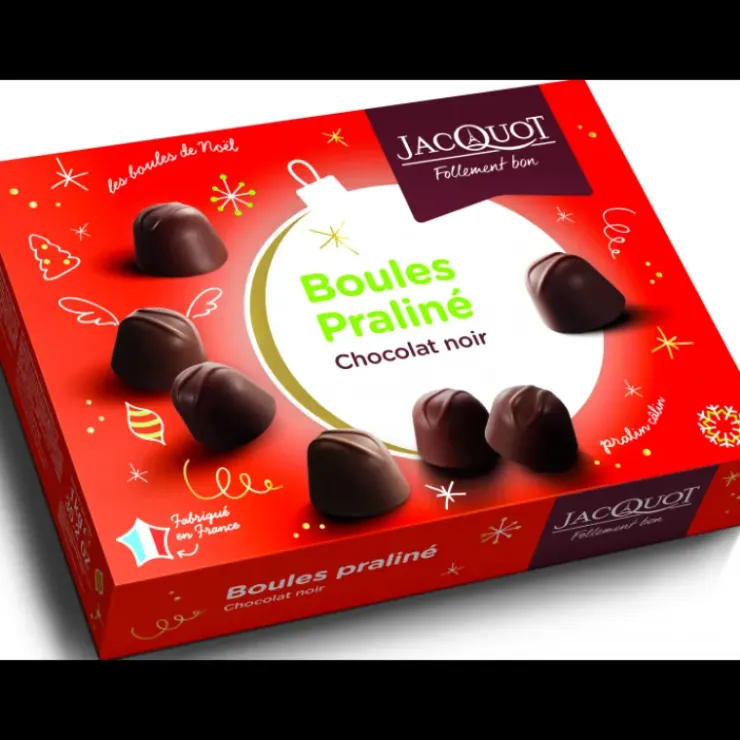 Best JACQUOT Boules Praliné Chocolat Noir 1 kg
