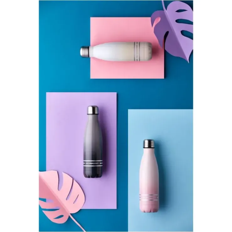Sale LE CREUSET Bouteille Isotherme Inox 500ml Sheel Pink